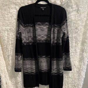 Cable & Gauge Black and Gray Cardigan